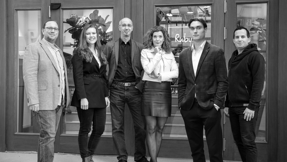 Die Wölfe Team vor Ruby