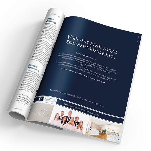 Anzeigensujet VON POLL