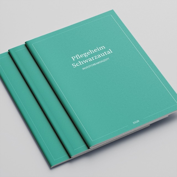 Booklet "Pflegeheim Schwarzautal"