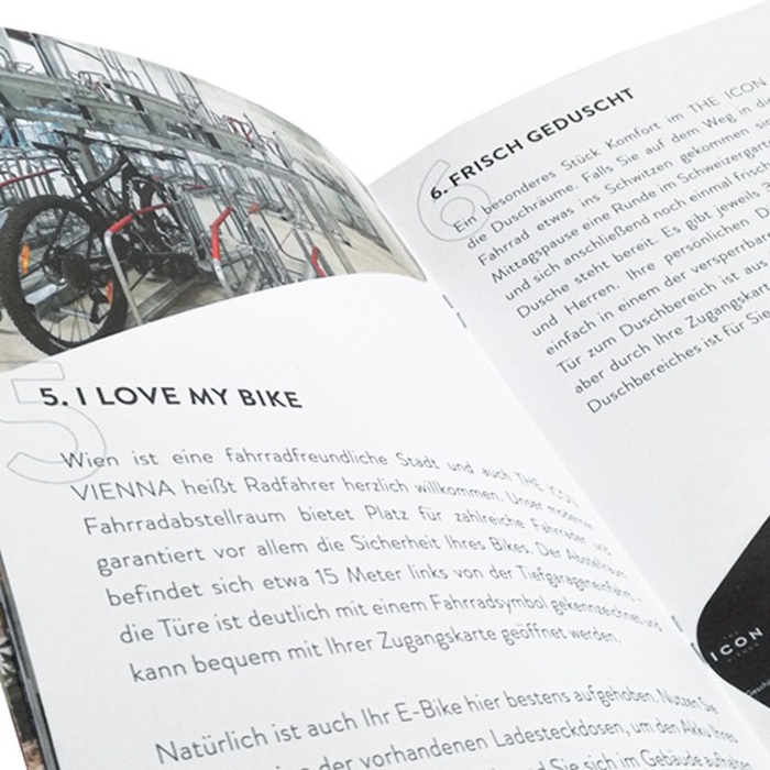 Booklet Innenansicht "The Icon"