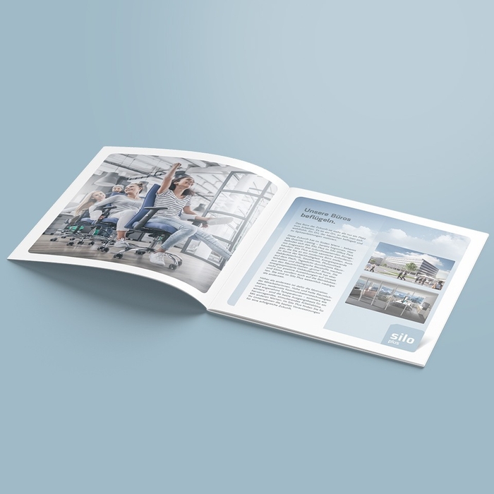 Projekt-Folder Innenseite "Silo"