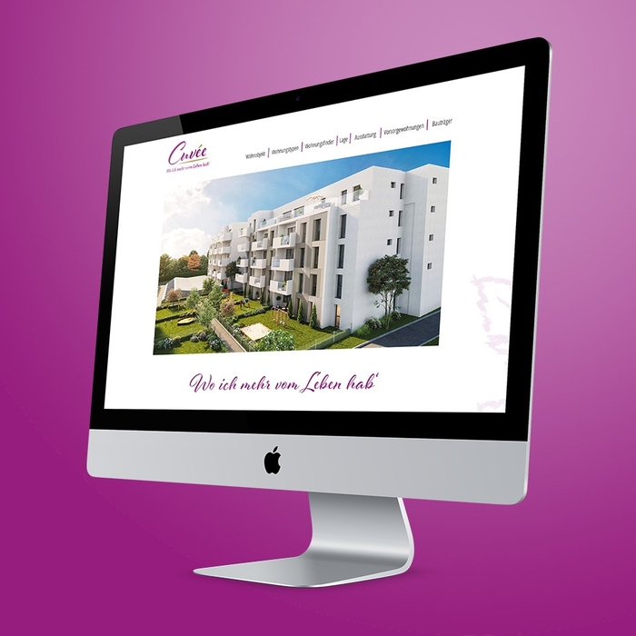 Landingpage "Cuvée"