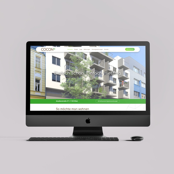 Projekt-Website "Cocon13"