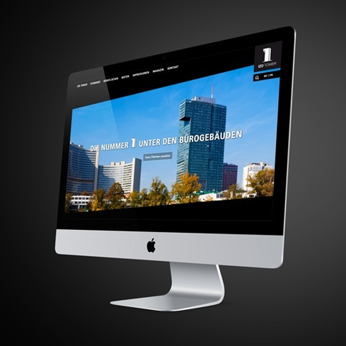 Projekt-Website "IZD Tower"