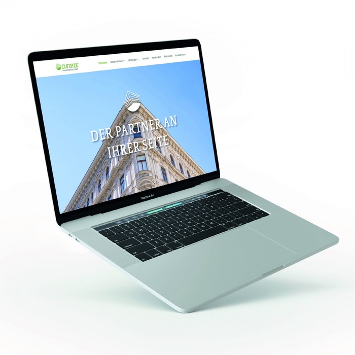 Projekt-Website "Curator"