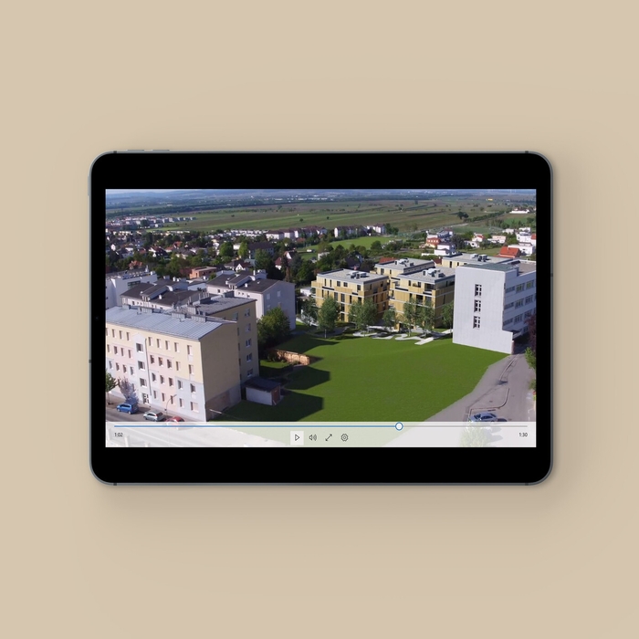 Drohnenvideo "Wohnen im Schlossquartier"