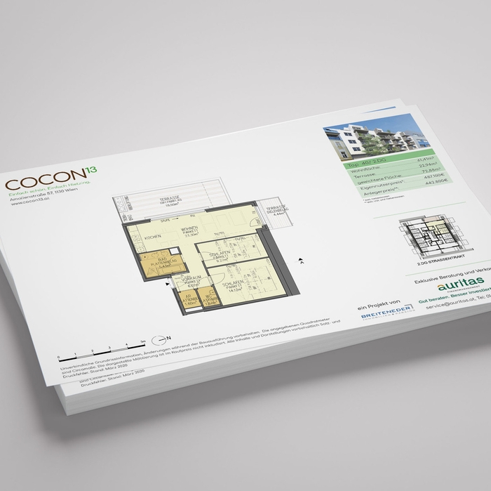 Wohnungsdatenblatt Cocon13