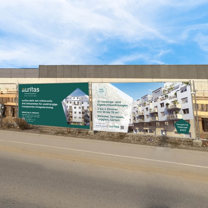 Bauzauntransparent Freigeist21