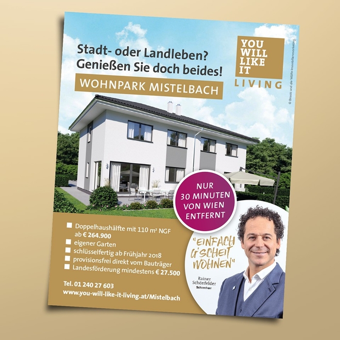 Anzeige Wohnpark Mistelbach