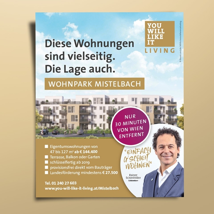 Anzeige Wohnpark Mistelbach
