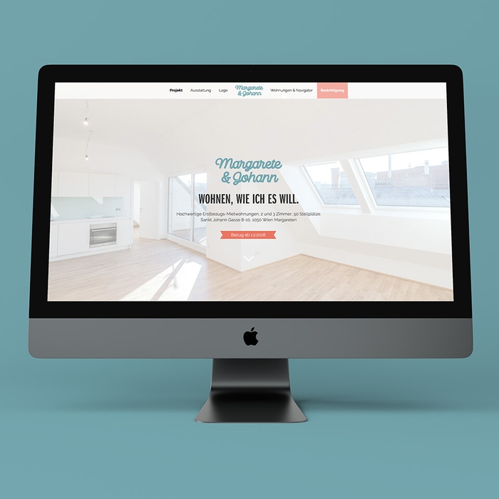 Website Margarete und Johann