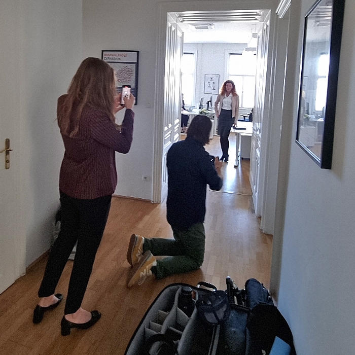 Bosak und die Wölfe making of 