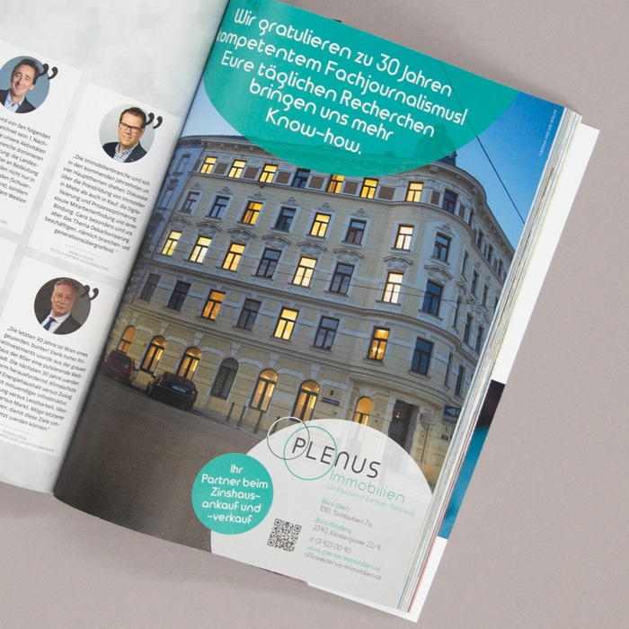 Plenus Anzeige Immomagazin