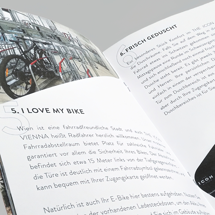 THE ICON VIENNA welcome book