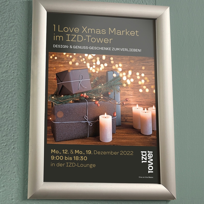 IZD Tower liftposter