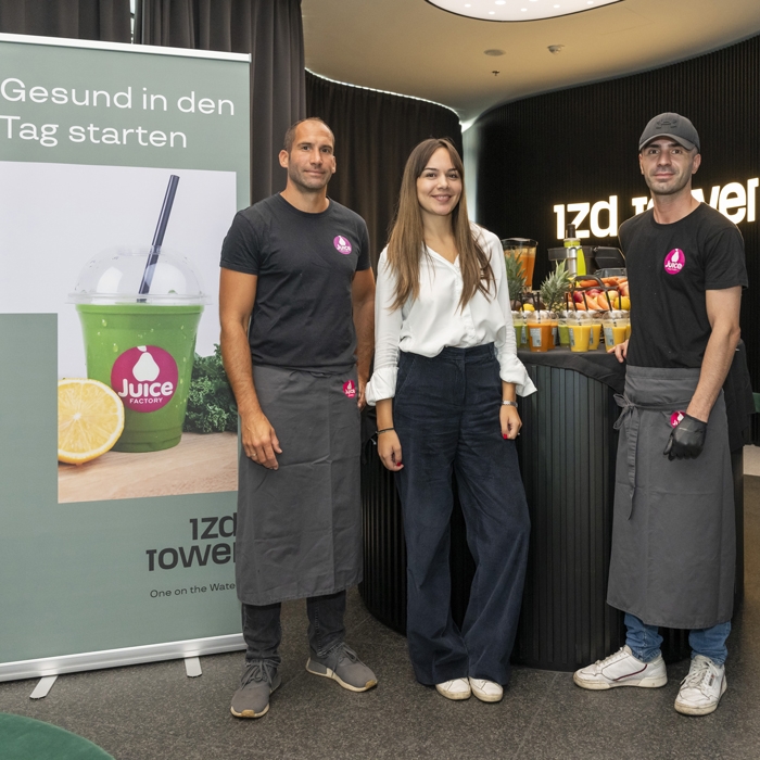 IZD Tower Juice Event Nikolina&Juice Factory