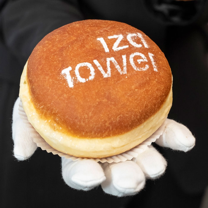 Der IZD-Tower Krapfen