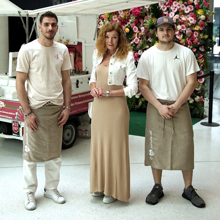 Das Team vom Eis-Event