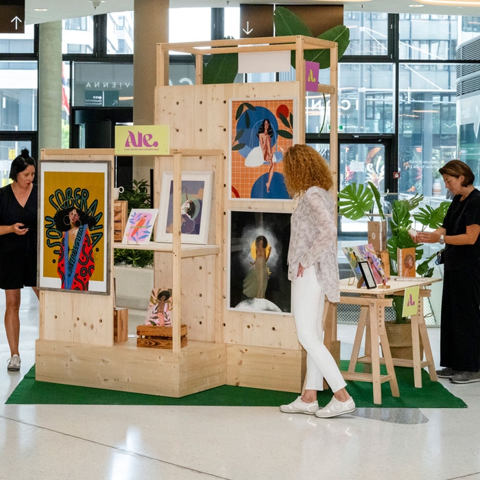 THE ICON VIENNA Aktionsfläche klein