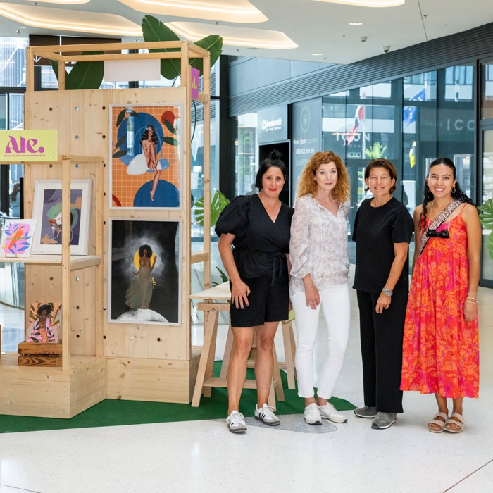 THE ICON VIENNA Aktionsfläche Team klein