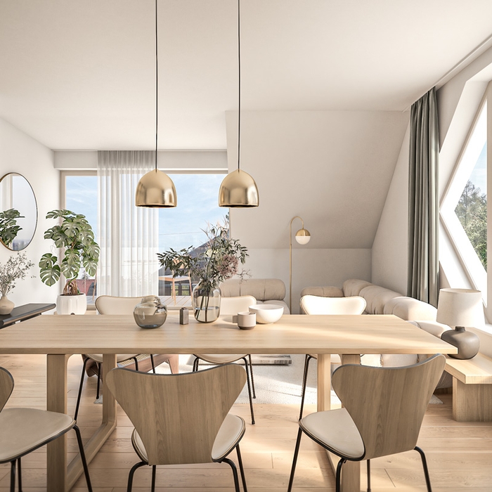 Design Duette Wohnküche Obergeschoß