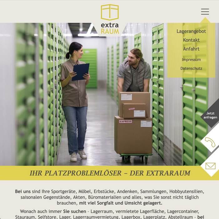 Extraraum Startseite