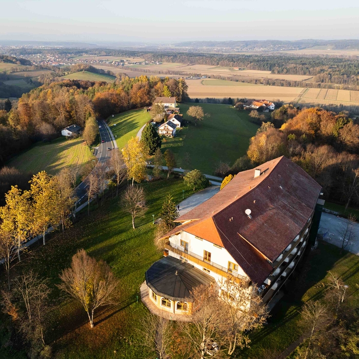 Dreilandhof Drohnenaufnahme
