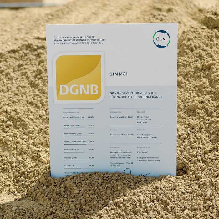 DGNB Gold Zertifizierung