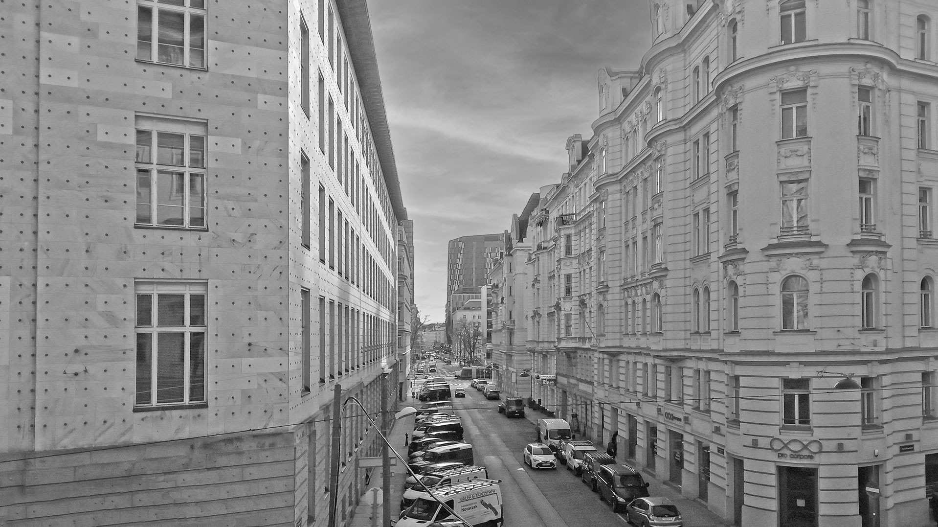 Ausblick Büro Bosak und die Wölfe